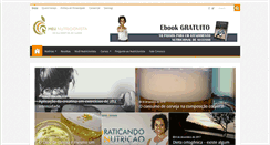 Desktop Screenshot of meunutricionista.com.br